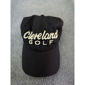 Cleveland Golf Blue Adjustable Strapback Hat White Script Letters